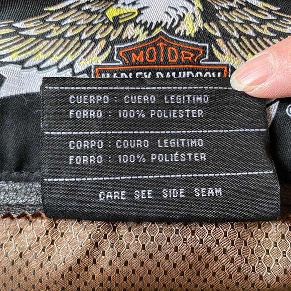 Authentic Harley Davidson Leather Jacket - Picture 13 of 13